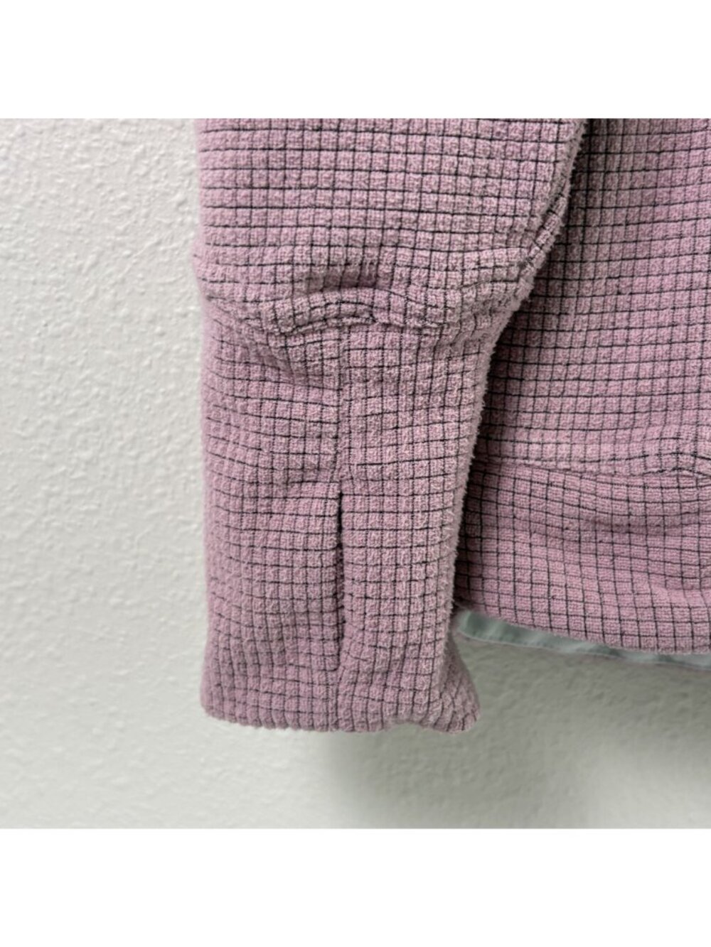 Outdoor Research Trail Mix Cowl Pullover Womens M Pink Waffle Fleece Hiking - Picture 10 of 11